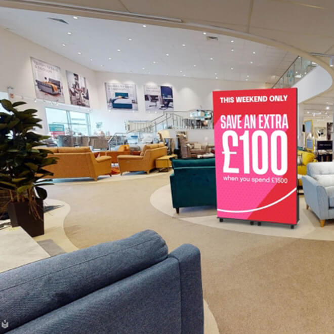 All in One Freestanding DVLED Totems - Image 9