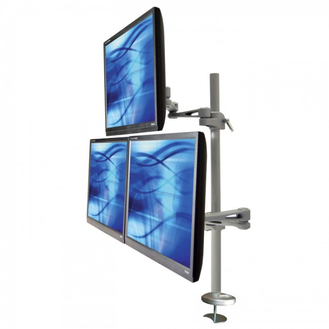 UltraView 435 Triple Monitor Desk Mount