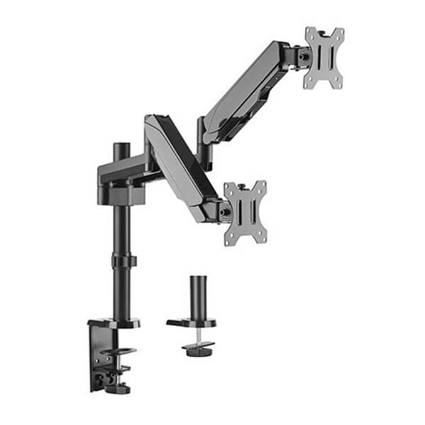 EMEXCAL0202B Dual Monitor Arm Desk Mount