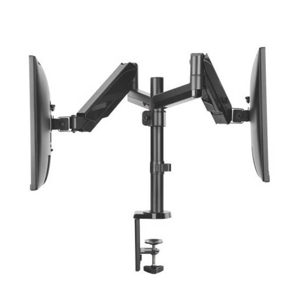 EMEXCAL0202B Dual Monitor Arm Desk Mount - Image 2