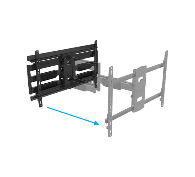 BT5227 Twin Cantilever Screen Wall Mount Arm - Image 6